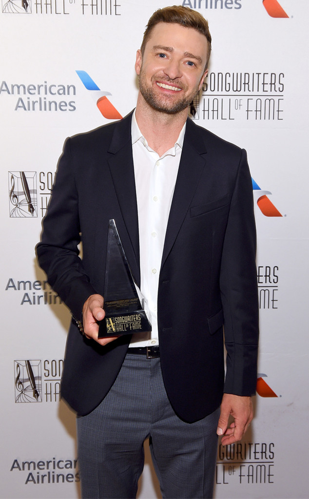 Justin Timberlake, Songwriters Hall Of Fame